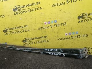 щеткодержатель (поводок стеклоочистителя, дворник) Renault Scenic 1 поколение 1998, 1.6 л., K7M 702, бензин, 5МКПП, серый, передний привод