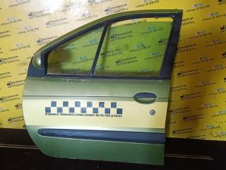 стекло двери передней левой Renault Scenic 1 поколение [рестайлинг] 2000, 1.6 л., бензин, МКПП, зеленый, минивэн, передний привод