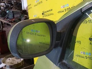 зеркало наружное левое Renault Scenic 1 поколение [рестайлинг] 2000, 1.6 л., бензин, МКПП, зеленый, минивэн, передний привод