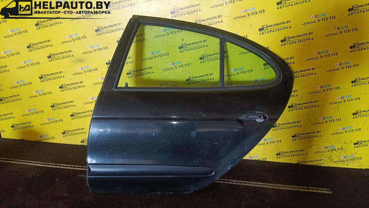 стекло двери задней левой Renault Megane 1 поколение 1996, 1.6 л., бензин, МКПП, черный, хетчбэк 5 дв., передний привод - фото №1