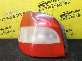 фонарь задний левый Renault Scenic 1 поколение [рестайлинг] 2000, 1.6 л., бензин, МКПП, зеленый, минивэн, передний привод