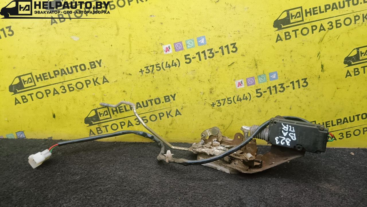 замок двери передней правой Mazda 323 5 поколение 1994, 1.8 л., BP (DOHC), бензин, МКПП, красный, хетчбэк 5 дв., передний привод - фото №1