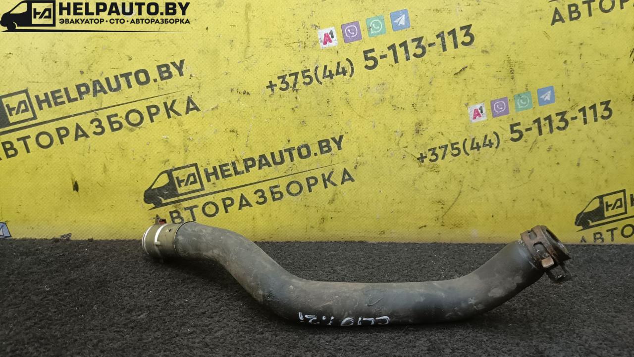 патрубок радиатора Renault Clio 2 поколение 1998, 1.2 л., бензин, золотистый, хетчбэк 3 дв., передний привод - фото №1