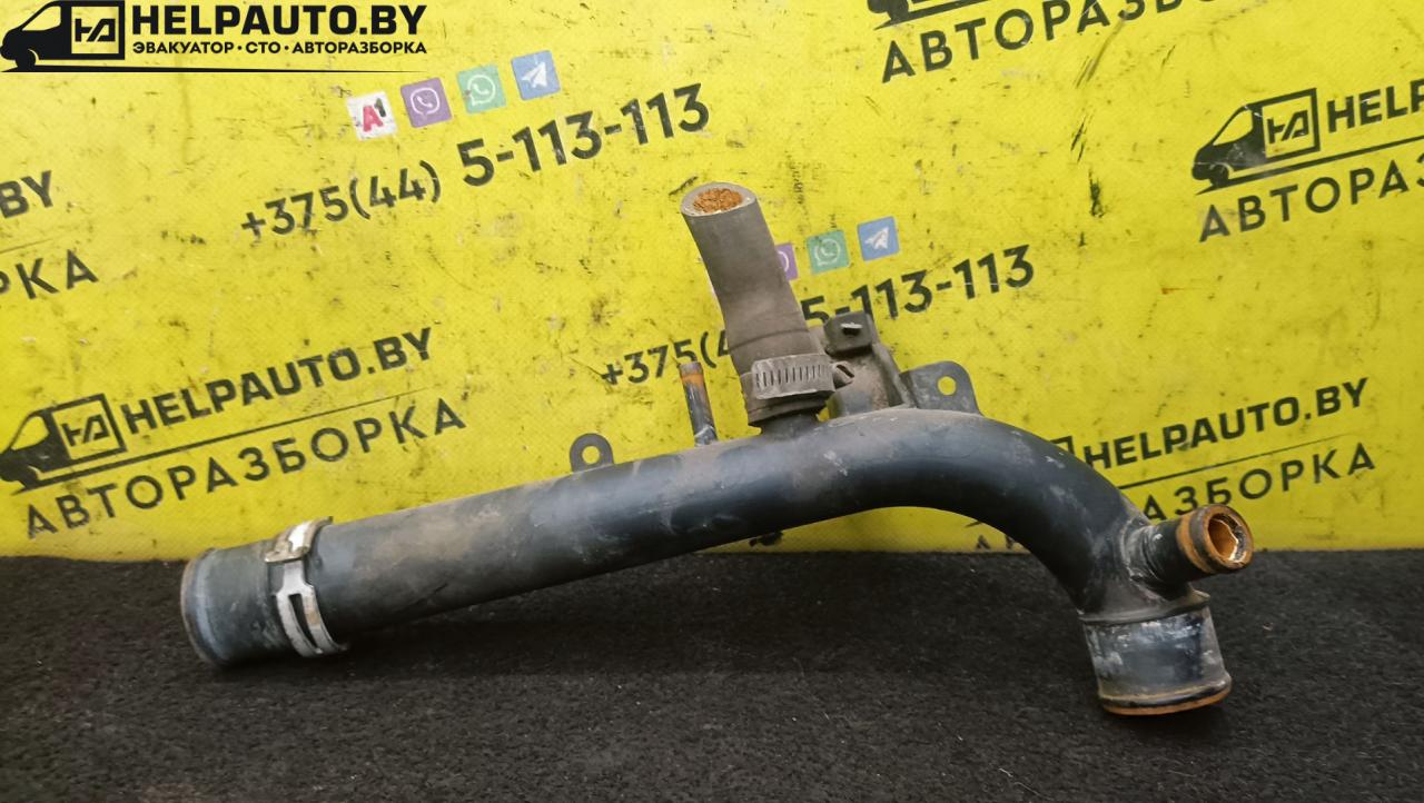 трубка охлаждающей жидкости Opel Astra G 2002, 1.6 л., X 16 XEL, бензин, 5МКПП, синий, универсал, передний привод - фото №1