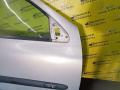 дверь передняя правая Renault Clio 2 поколение 2000, 1.4 л., бензин, МКПП, серебро, хетчбэк 3 дв., передний привод - фото №2