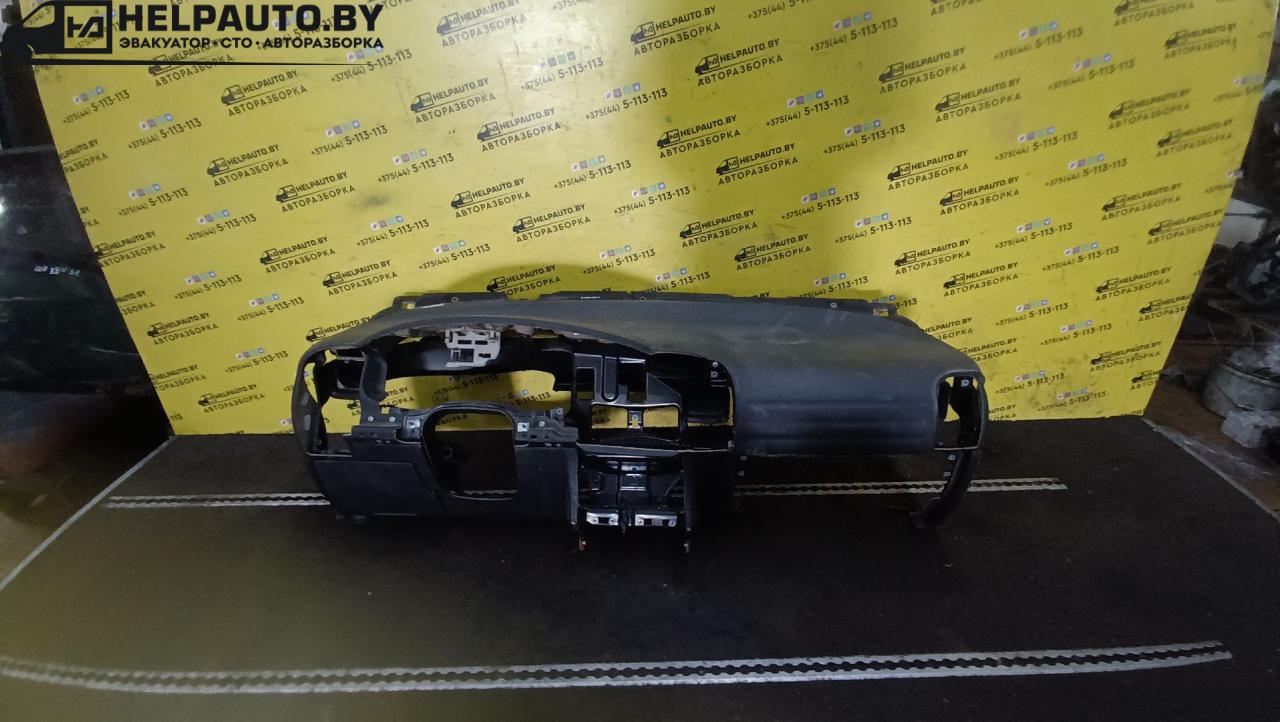 панель передняя салона (торпедо) Opel Zafira 1 поколение (A) 2002, 2.2 л., дизель, МКПП, синий, минивэн, передний привод - фото №1