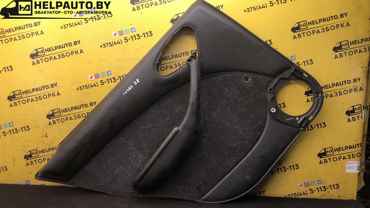 обшивка двери задняя правая Citroen Xsara 1 поколение 1999, 1.9 л., дизель, МКПП, серебро, универсал, передний привод - фото №1