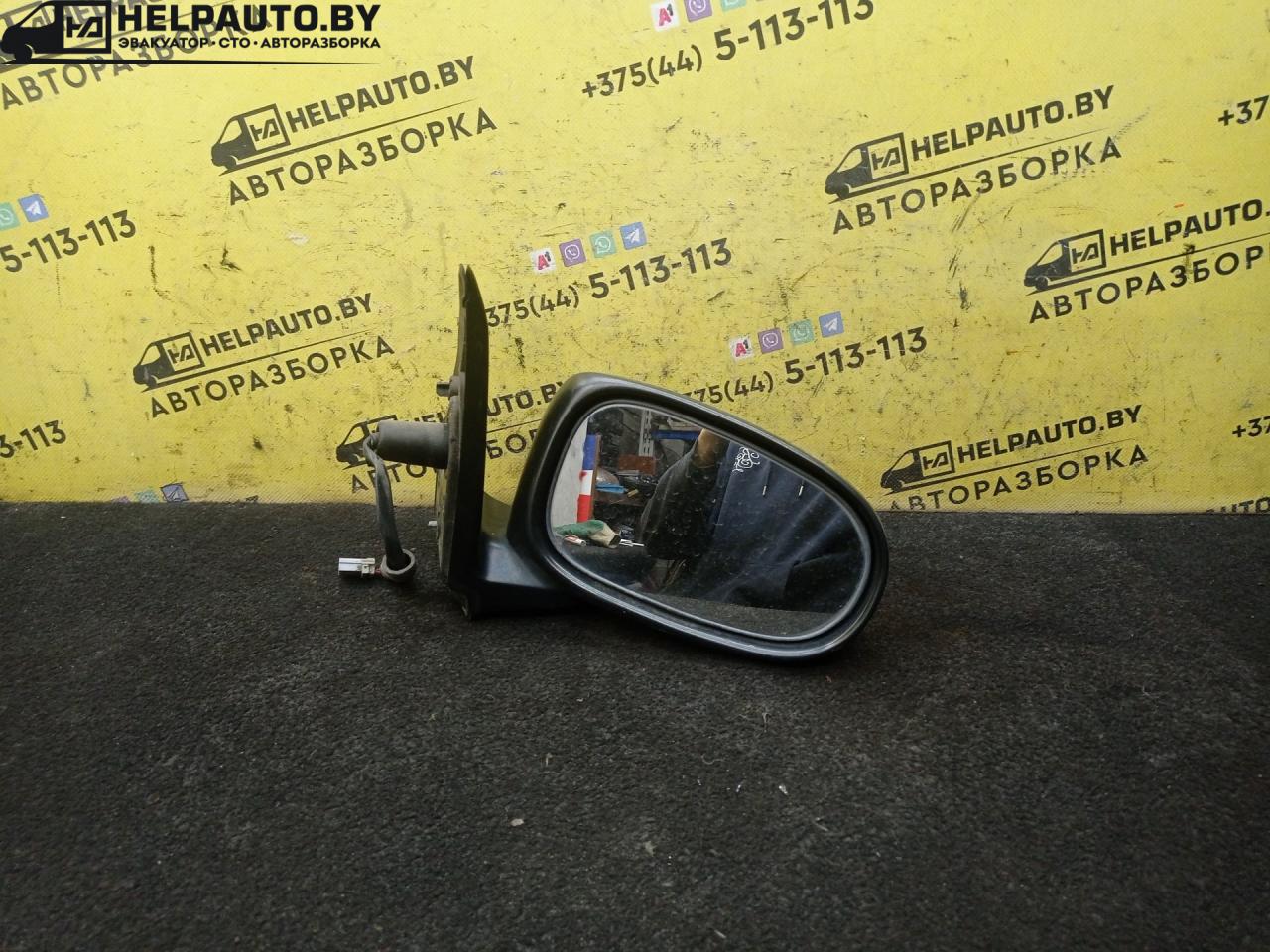 зеркало наружное правое Nissan Almera Tino V10 2001, 1.8 л., QG18DE, бензин, 5МКПП, зеленый, минивэн - фото №1