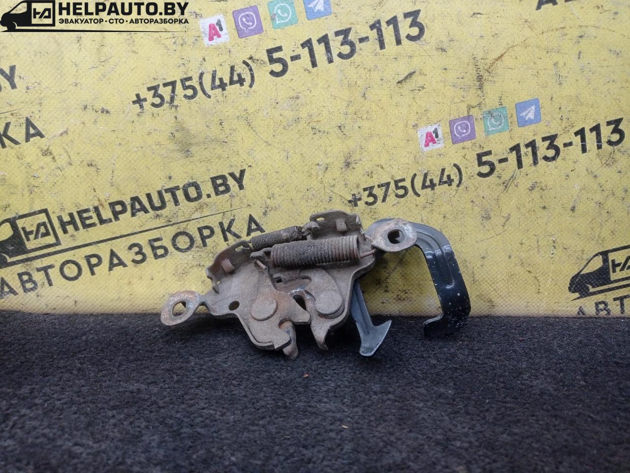 замок капота Nissan Almera Tino V10 2001, 1.8 л., QG18DE, бензин, 5МКПП, зеленый, минивэн - фото №1