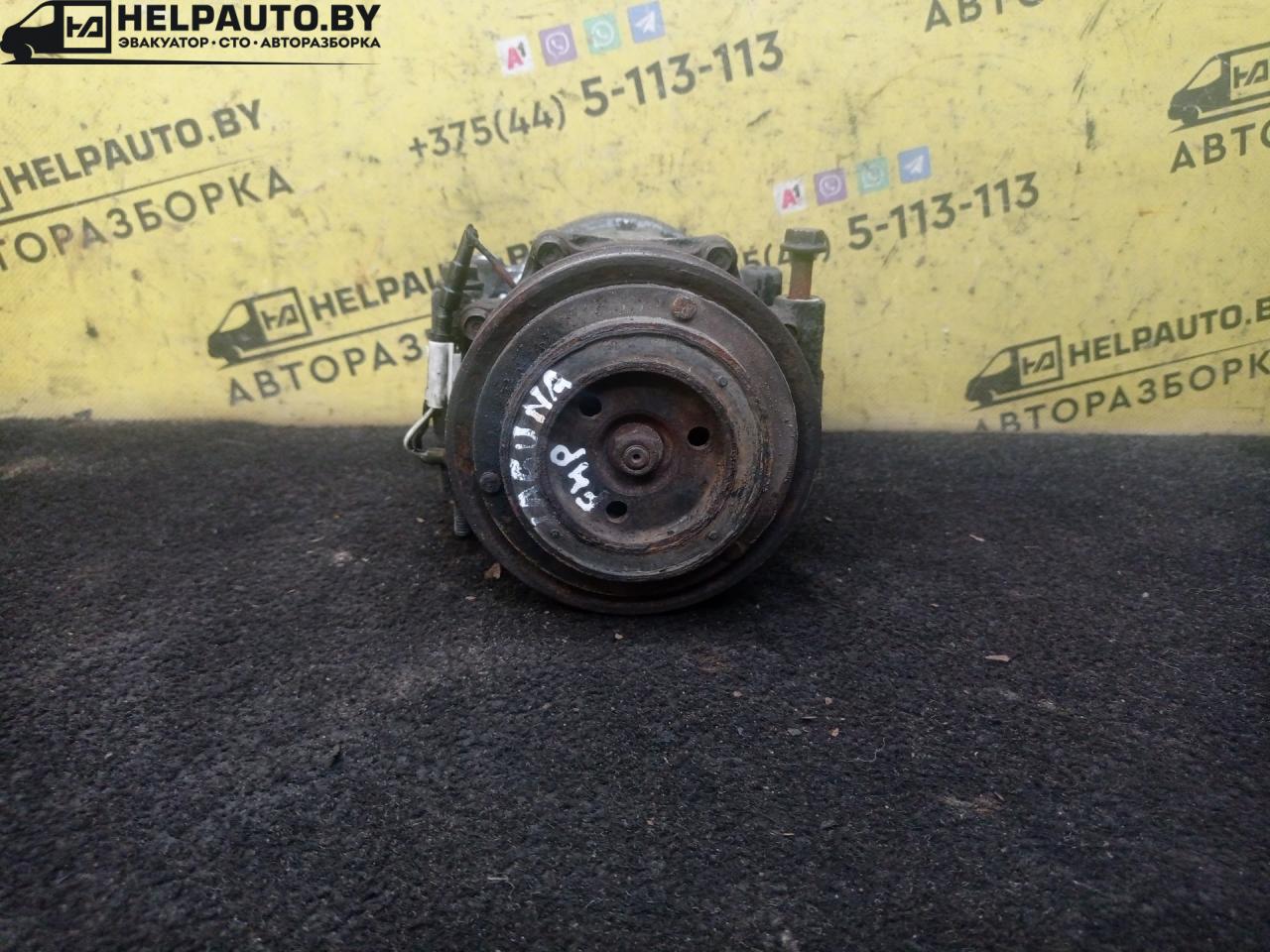 компрессор кондиционера Nissan Maxima A32 1997, 2.0 л., VQ20DE, бензин, 5МКПП, зеленый, седан, передний привод - фото №1