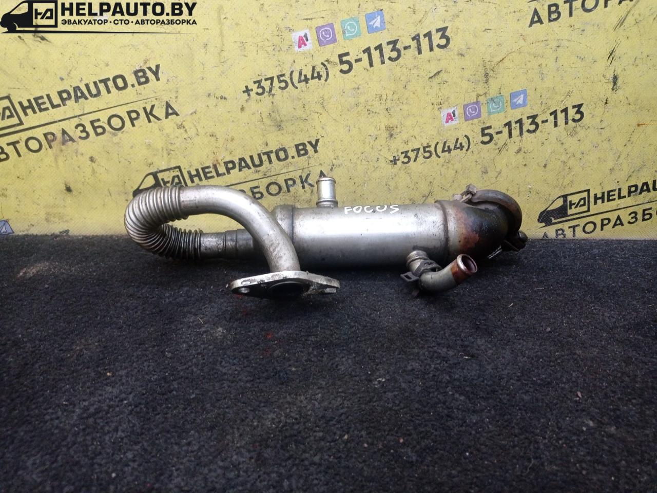 охладитель EGR / Радиатор EGR Ford Focus 1 поколение 2001, 1.8 л., дизель, МКПП, синий, универсал, передний привод - фото №1