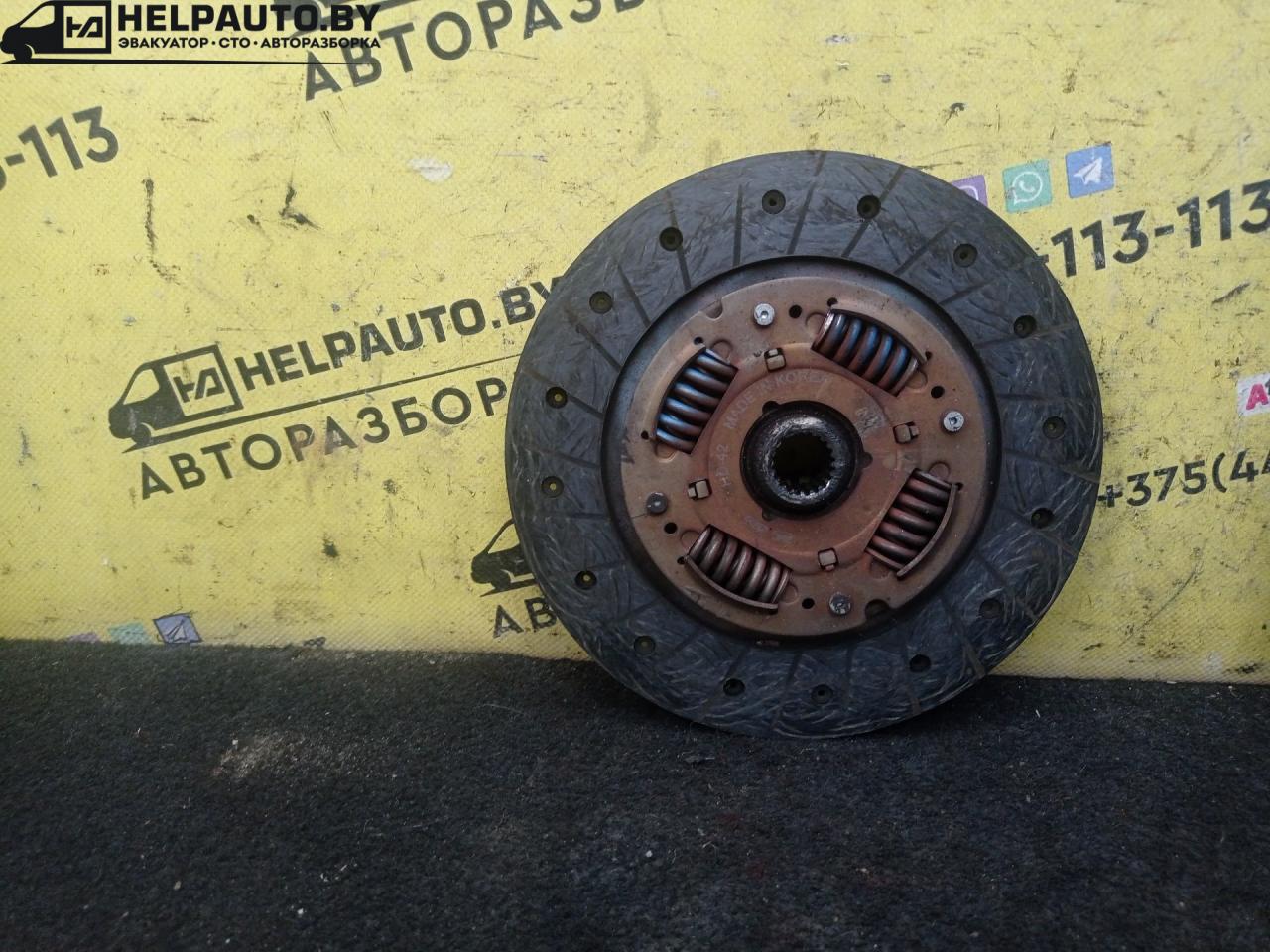 комплект сцепления Hyundai Lantra J2 1997, 1.5 л., G4EK, бензин, МКПП, бордовый, универсал, передний привод - фото №1