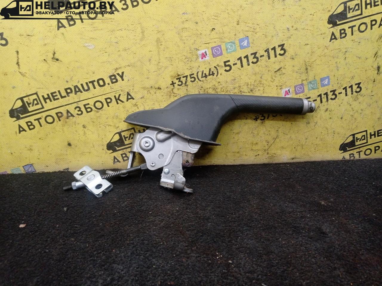 рычаг ручного тормоза (ручника) Honda Jazz 1 поколение 2002, 1.3 л., L13B, бензин, МКПП, голубой, хетчбэк 5 дв., передний привод - фото №1