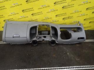 панель передняя салона (торпедо) Toyota Yaris P1 2001, 1.0 л., 1SZ-FE, бензин, МКПП, серебро, хетчбэк 5 дв., передний привод