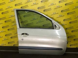 дверь передняя правая Renault Megane 1 поколение [рестайлинг] 1999, 1.9 л., F9Q 734, дизель, МКПП, бежевый, универсал, передний привод