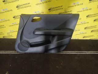 обшивка двери передняя правая Honda Jazz 1 поколение 2002, 1.3 л., L13B, бензин, МКПП, голубой, хетчбэк 5 дв., передний привод
