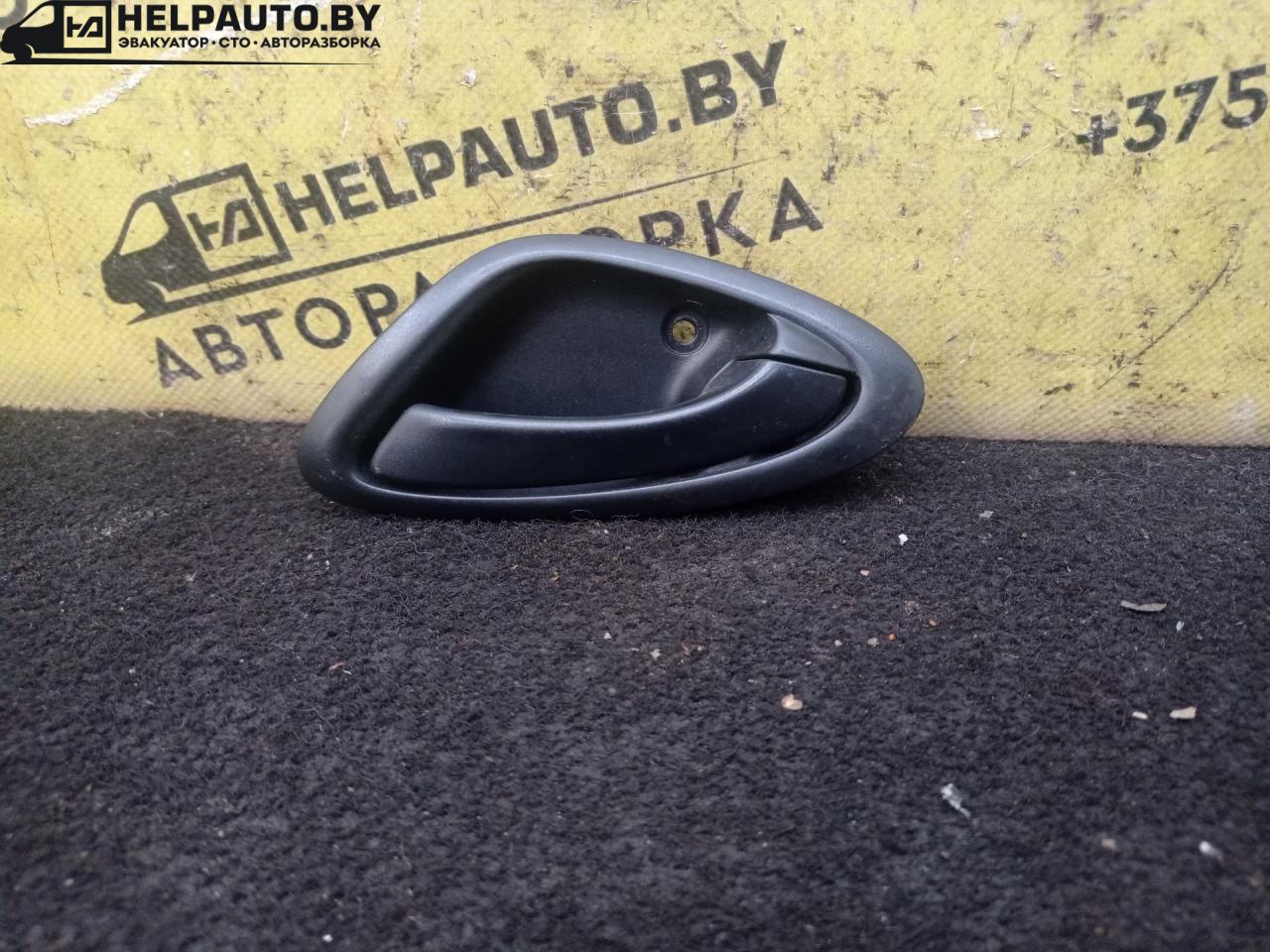 ручка внутренняя передняя правая Honda Jazz 1 поколение 2002, 1.3 л., L13B, бензин, МКПП, голубой, хетчбэк 5 дв., передний привод - фото №1