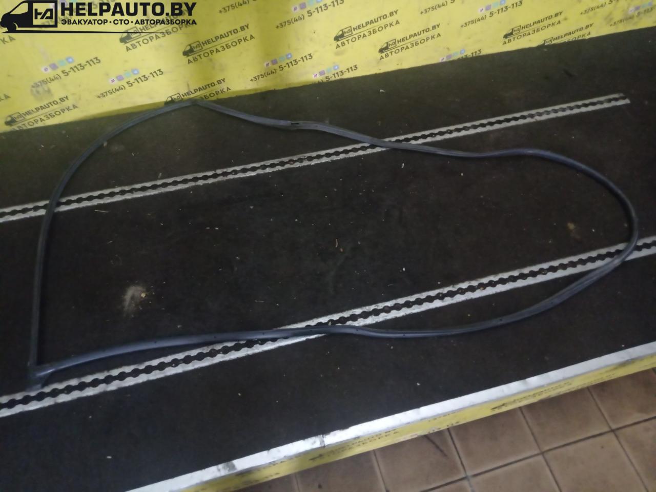уплотнитель двери Honda Jazz 1 поколение 2002, 1.3 л., L13B, бензин, МКПП, голубой, хетчбэк 5 дв., передний привод - фото №1