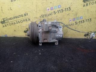 компрессор кондиционера Mazda Demio 1 поколение [рестайлинг] 2001, 1.3 л., B3, бензин, МКПП, синий, хетчбэк 5 дв., передний привод