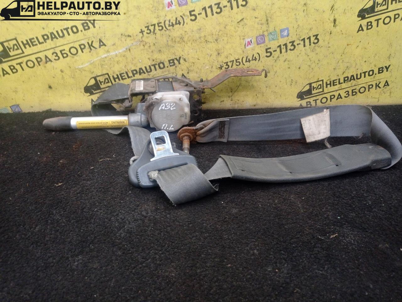 ремень безопасности Nissan Maxima A32 1997, 2.0 л., VQ20DE, бензин, 5МКПП, зеленый, седан, передний привод - фото №1