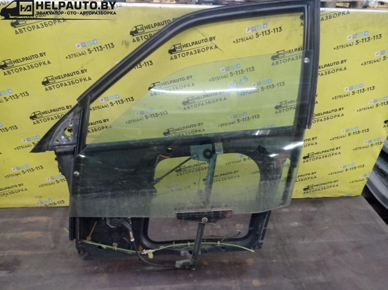 рамка двери Audi 100 С3 1985, 1.8 л., бензин, 5МКПП, серый, седан, передний привод - фото №1
