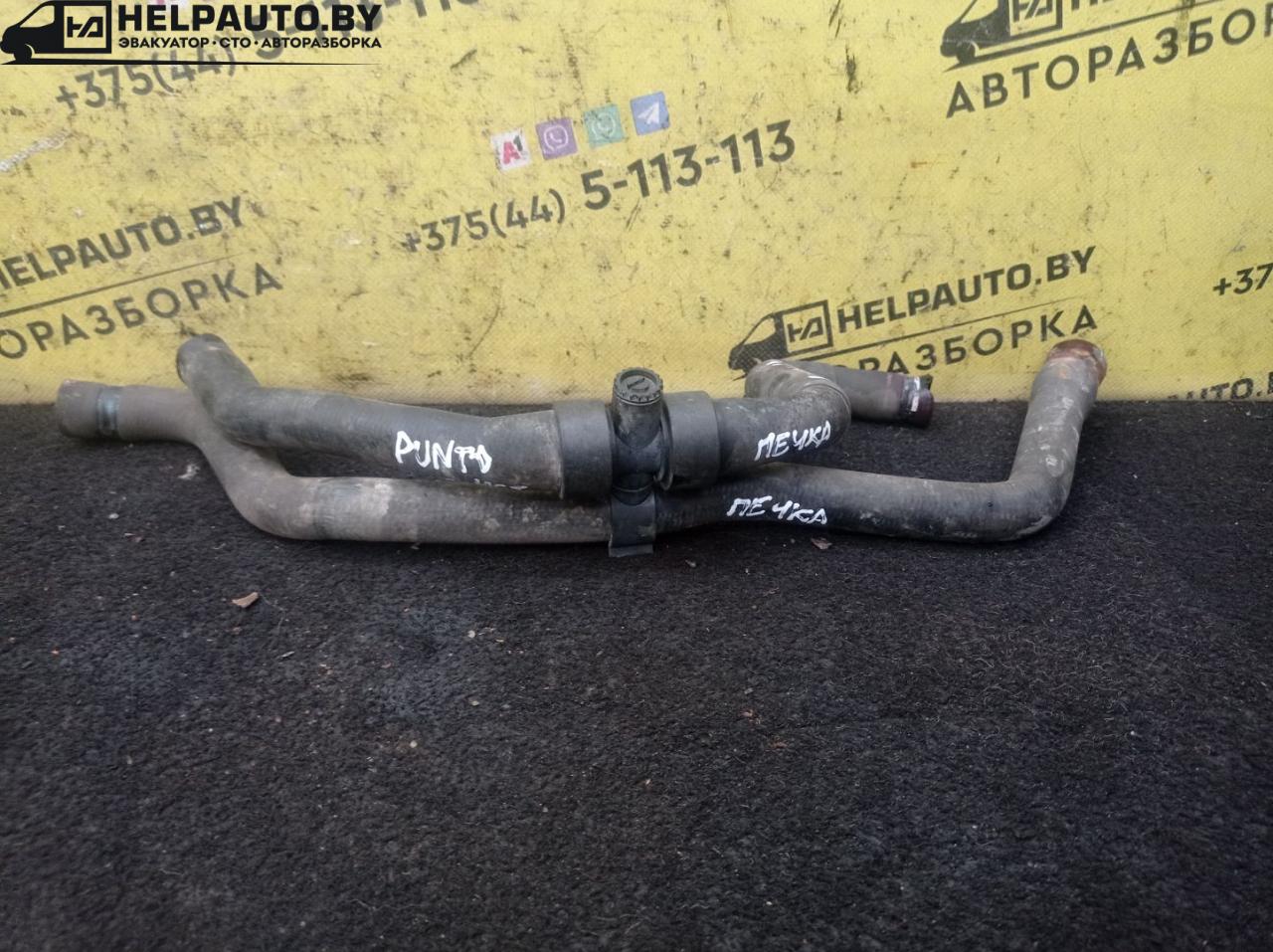 патрубок отопителя (печки) Fiat Punto 2 поколение 2002, 1.8 л., 188 A6.000, бензин, МКПП, серый, хетчбэк 3 дв., передний привод - фото №1