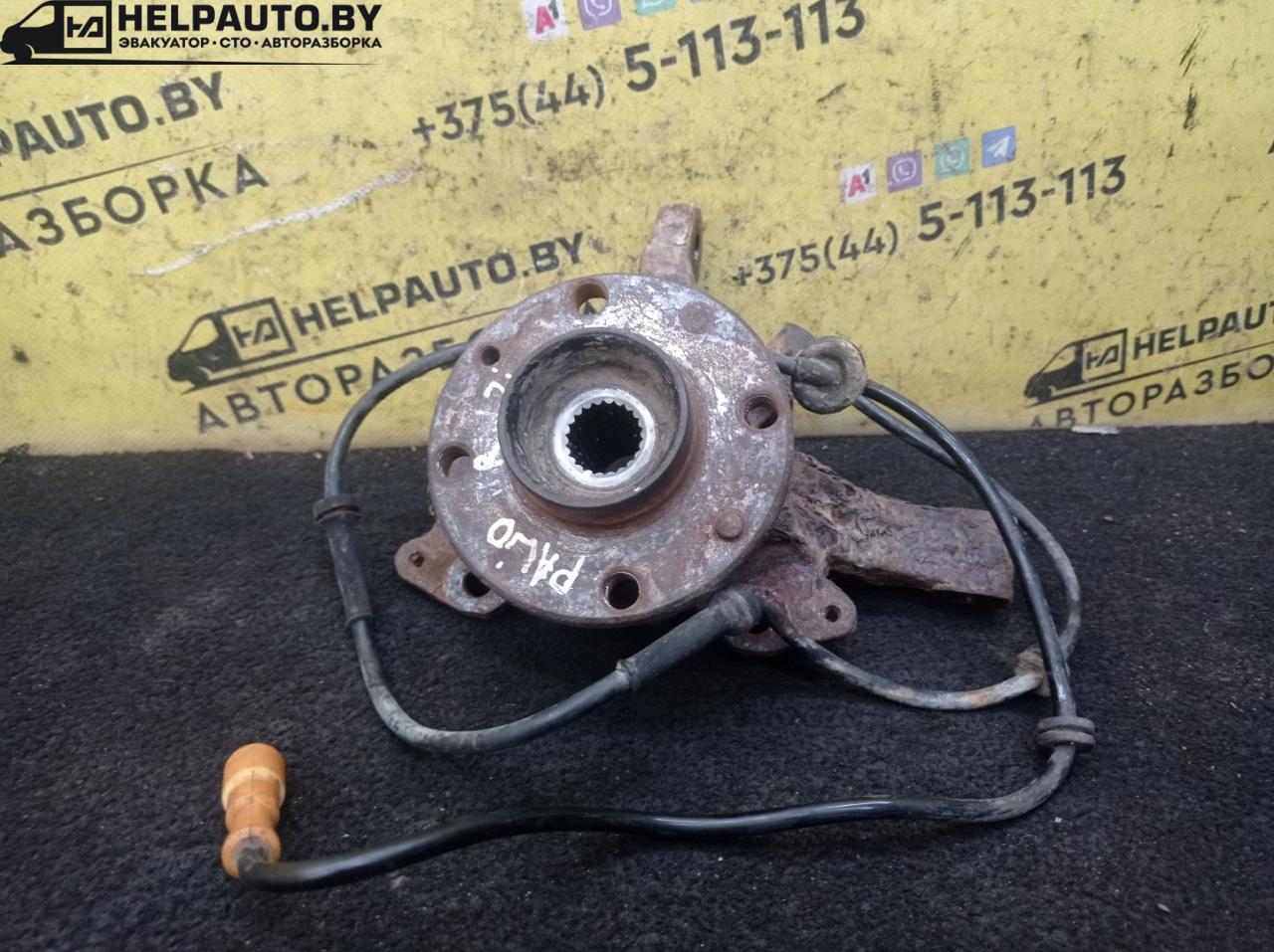 ступица передняя правая Fiat Palio 1 поколение 1998, 1.2 л., бензин, МКПП, черный, универсал, передний привод - фото №1