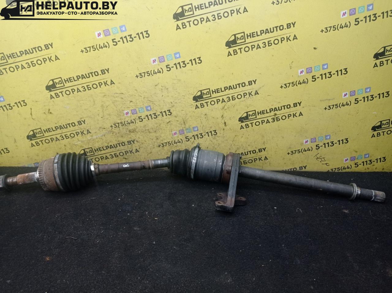 полуось передняя правая (приводной вал, ШРУС) Nissan Maxima A32 1997, 2.0 л., VQ20DE, бензин, 5МКПП, зеленый, седан, передний привод - фото №1