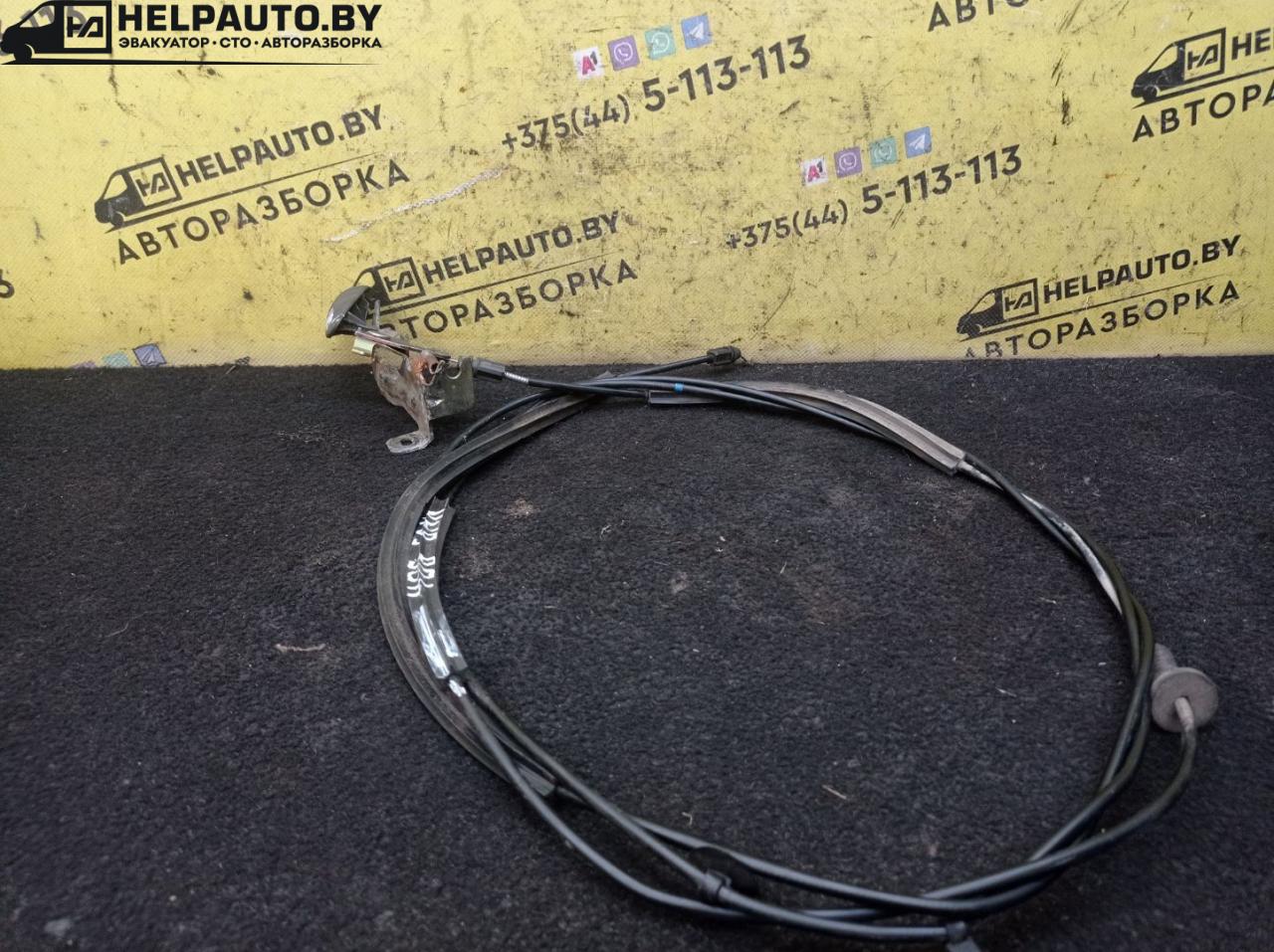 трос открывания лючка топливного бака Peugeot 406 1 поколение 1997, 1.9 л., дизель, МКПП, серебро, седан, передний привод - фото №1