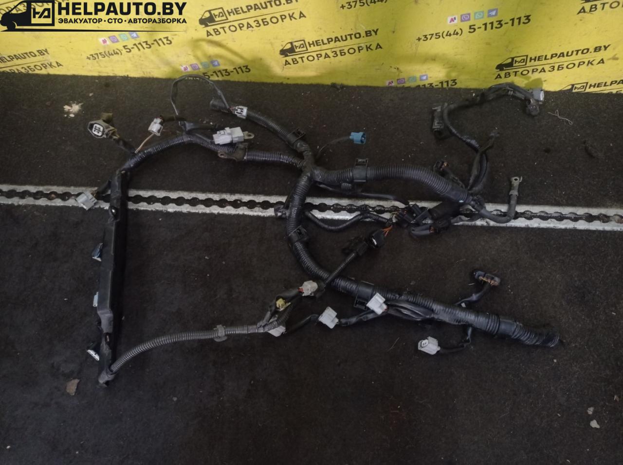 проводка двигателя Toyota Yaris P1 2001, 1.0 л., 1SZ-FE, бензин, МКПП, серебро, хетчбэк 5 дв., передний привод - фото №1