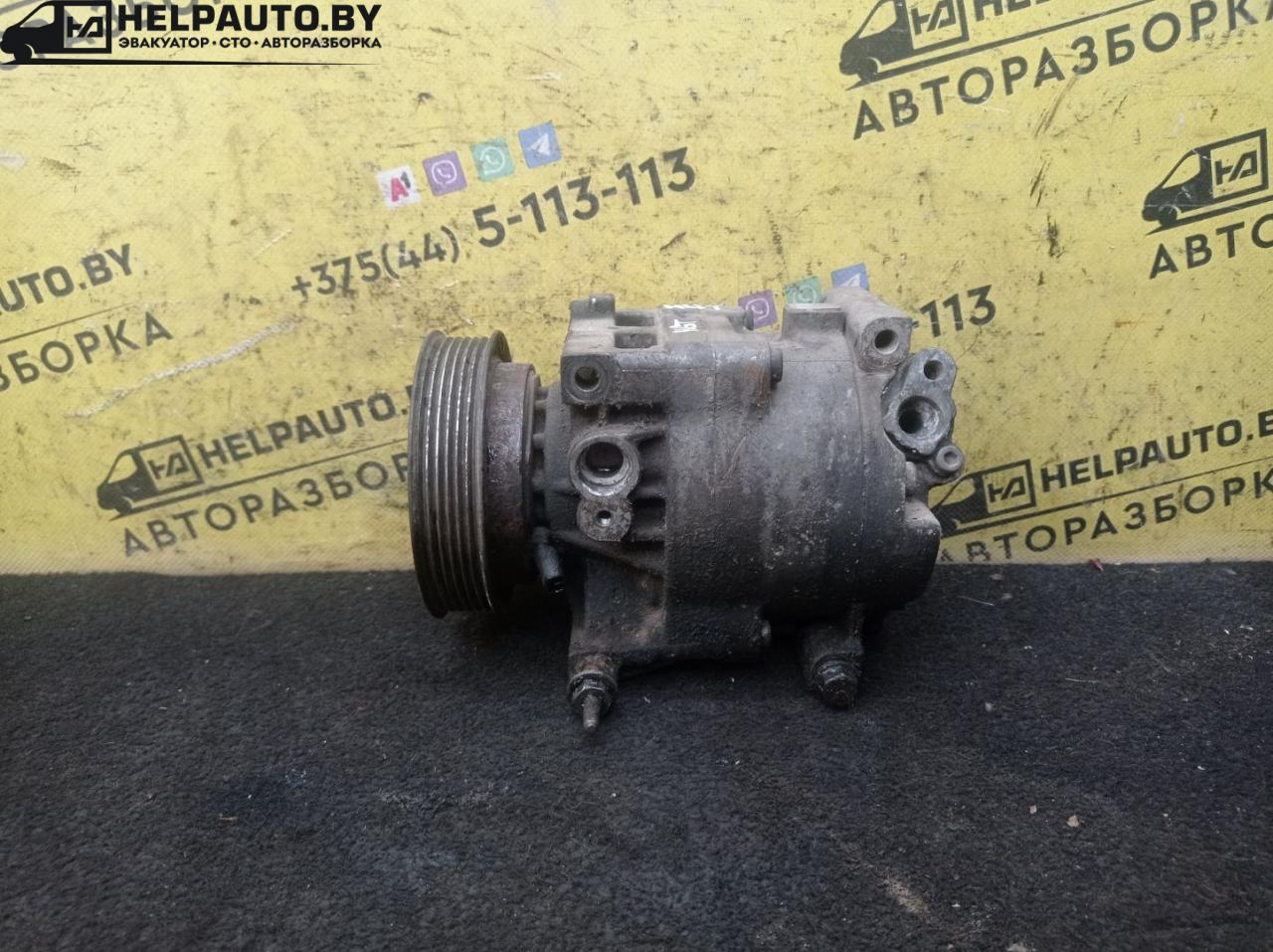 компрессор кондиционера Fiat Punto 2 поколение 2002, 1.8 л., 188 A6.000, бензин, МКПП, серый, хетчбэк 3 дв., передний привод - фото №1
