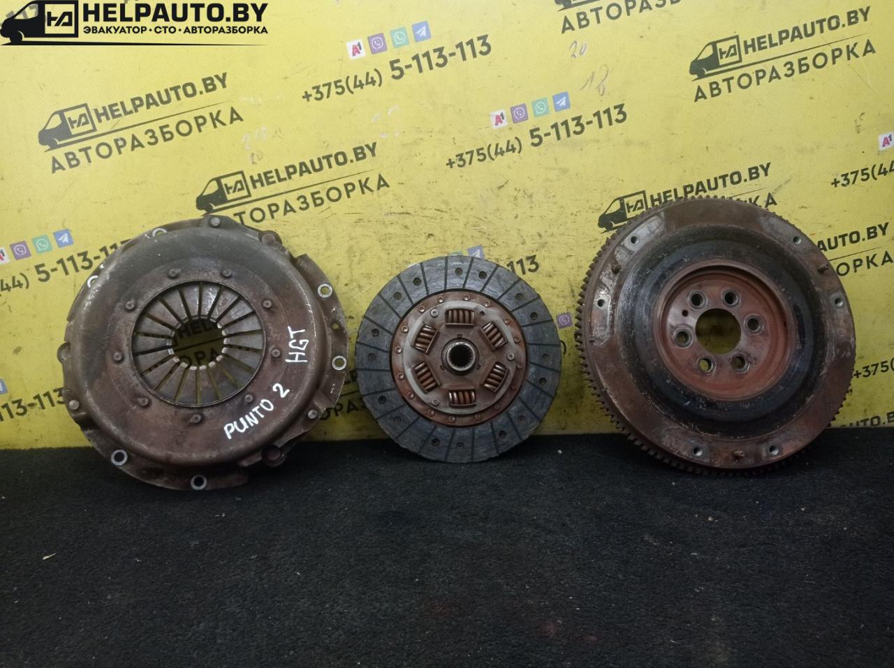 комплект сцепления Fiat Punto 2 поколение 2002, 1.8 л., 188 A6.000, бензин, МКПП, серый, хетчбэк 3 дв., передний привод - фото №1