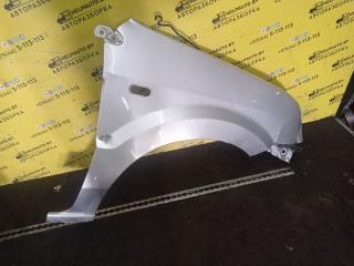 крыло переднее правое Ford Fusion 1 поколение [рестайлинг] 2009, 1.4 л., FXJA, бензин, 5МКПП, серебристый, хетчбэк 5 дв., передний привод