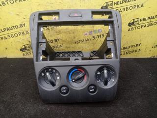 блок управления печки / климат-контроля Ford Fusion 1 поколение [рестайлинг] 2009, 1.4 л., FXJA, бензин, 5МКПП, серебристый, хетчбэк 5 дв., передний привод