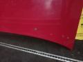 капот Opel Astra F 1992, 1.4 л., C 14 NZ, бензин, МКПП, красный, хетчбэк 5 дв., передний привод - фото №5