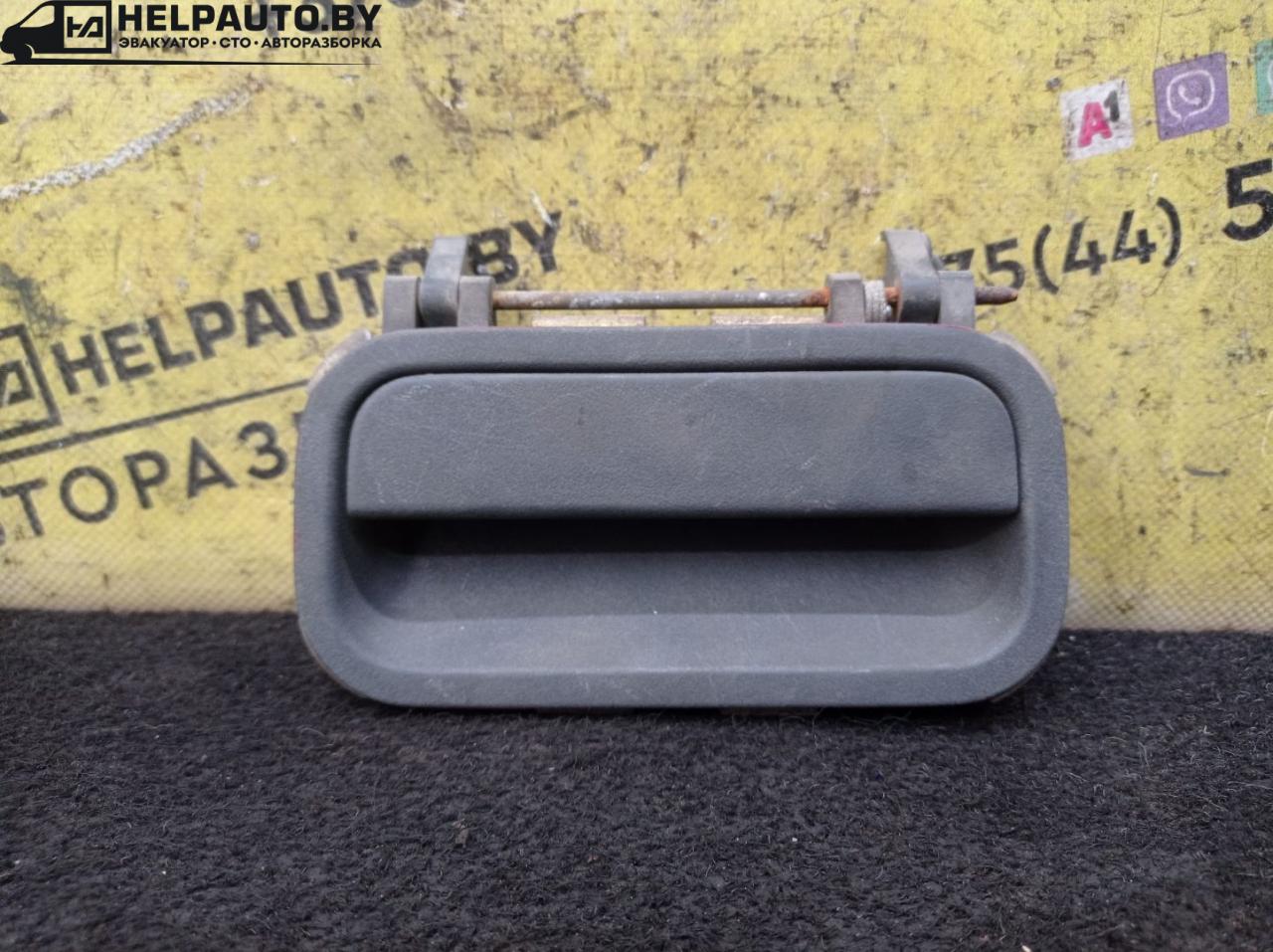 ручка наружная задняя левая Opel Astra F 1992, 1.4 л., C 14 NZ, бензин, МКПП, красный, хетчбэк 5 дв., передний привод - фото №1
