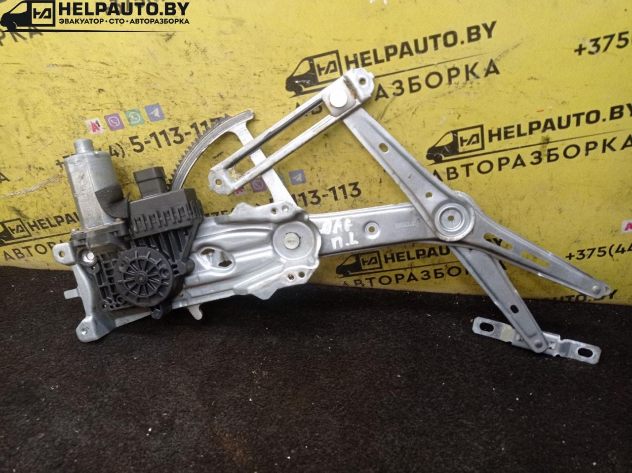 стеклоподъемник электрический передний левый Opel Astra G 1998, 1.4 л., X 14 XE, бензин, МКПП, серебро, универсал, передний привод - фото №1