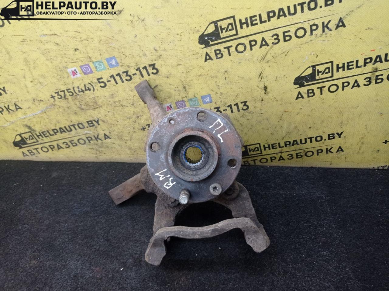 ступица передняя левая Renault Scenic 1 поколение 1997, 1.6 л., K7M 702, бензин, МКПП, синий, минивэн, передний привод - фото №1