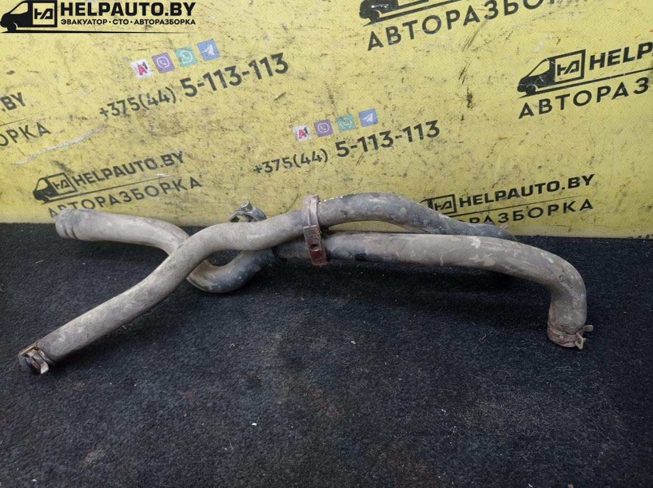 патрубок отопителя (печки) Renault Scenic 1 поколение 1997, 1.6 л., K7M 702, бензин, МКПП, синий, минивэн, передний привод - фото №1