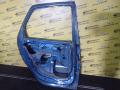 дверь задняя левая Renault Scenic 1 поколение 1997, 1.6 л., K7M 702, бензин, МКПП, синий, минивэн, передний привод - фото №3