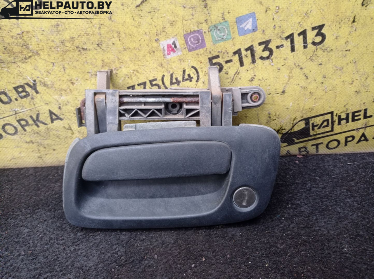 ручка наружная Opel Astra G 1998, 1.6 л., X 16 XEL, бензин, МКПП, зеленый, универсал - фото №1