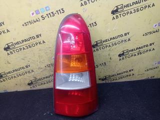 фонарь задний правый Opel Astra G 1998, 1.6 л., X 16 XEL, бензин, МКПП, зеленый, универсал