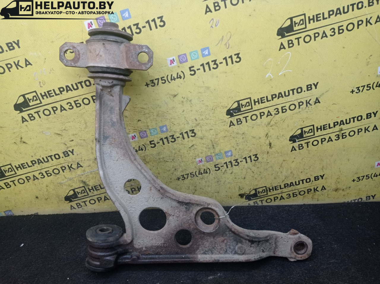 рычаг передний левый Peugeot Boxer 2 поколение 1999, 2.5 л., THY (DK5ATE), дизель, МКПП, микроавтобус - фото №1