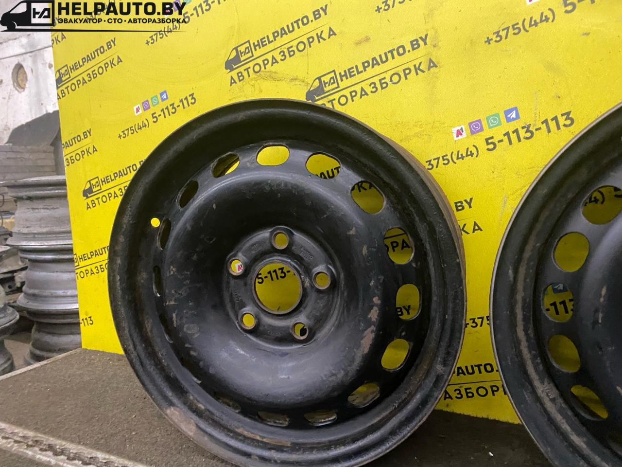 диск штампованный Audi A6 4A/C4 1996 - фото №1