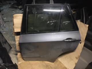 дверь задняя левая BMW X5 E70 2009, 3.0 л., M57 D30 (306D5), дизель, АКПП, серый, внедорожник 5 дв.