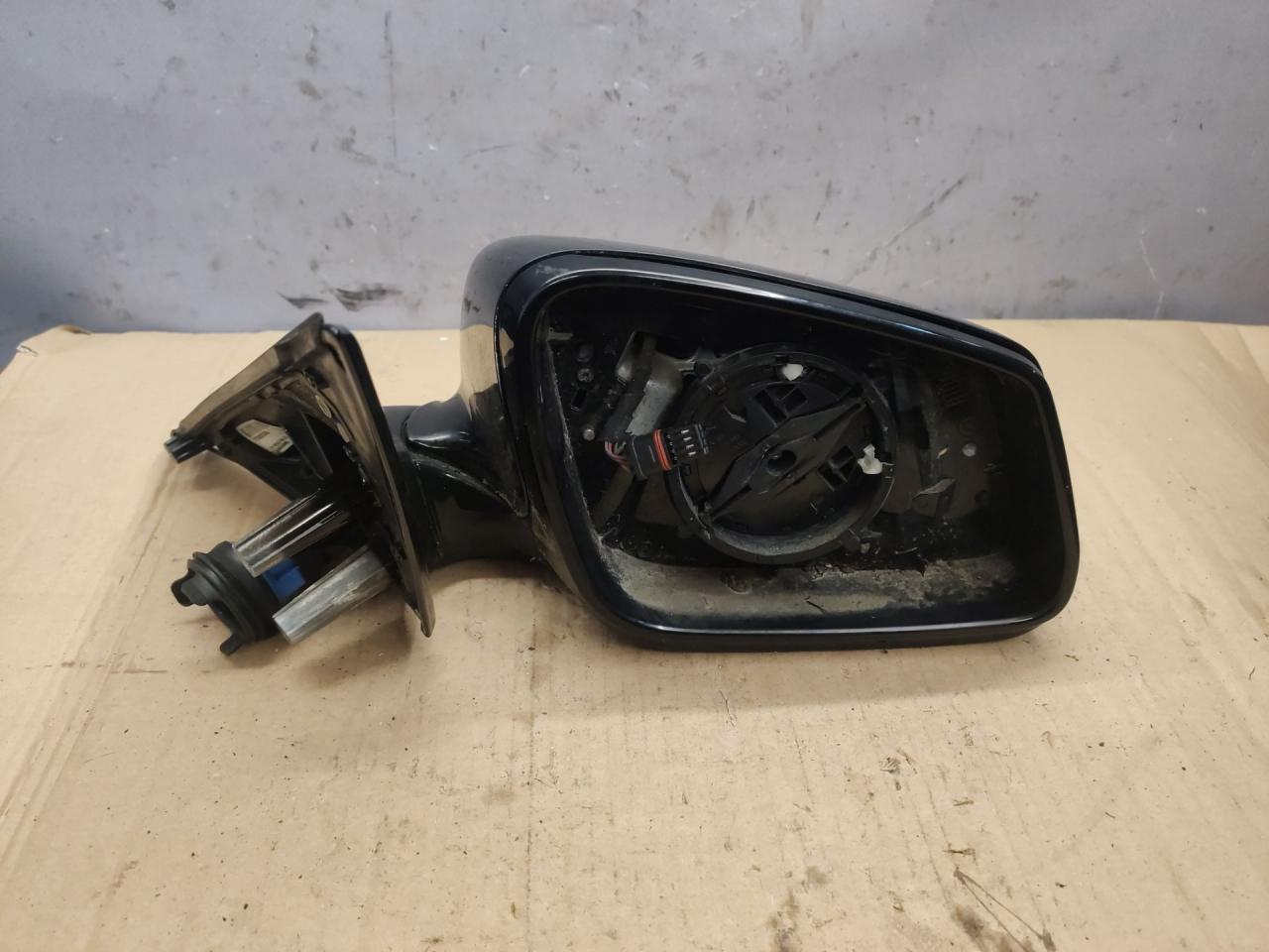 зеркало наружное правое BMW 7 серия F01/F02 F01 2011, 4.4 л., N63 B44 A, бензин, АКПП, черный - фото №1