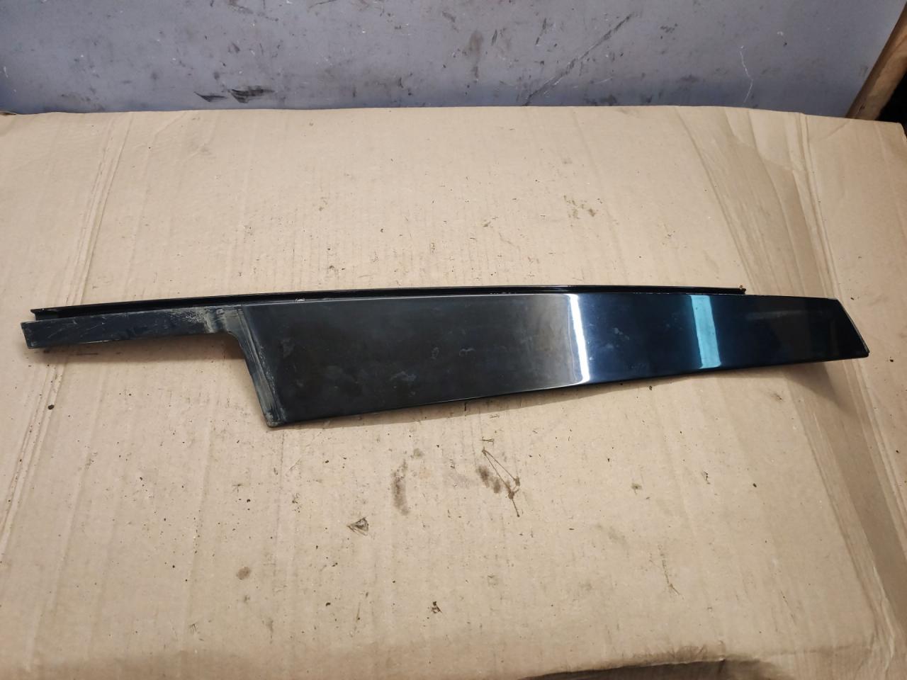 наружная декоративная накладка двери BMW 7 серия F01/F02 F01 2011, 4.4 л., N63 B44 A, бензин, АКПП, черный, 7185225 - фото №1