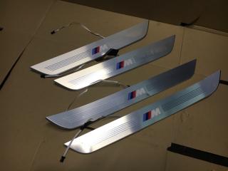 комплект накладок на пороги (внутренние) BMW 7 серия G11/G12 [рестайлинг] 2021, 3.0 л., B57 D30 A, дизель