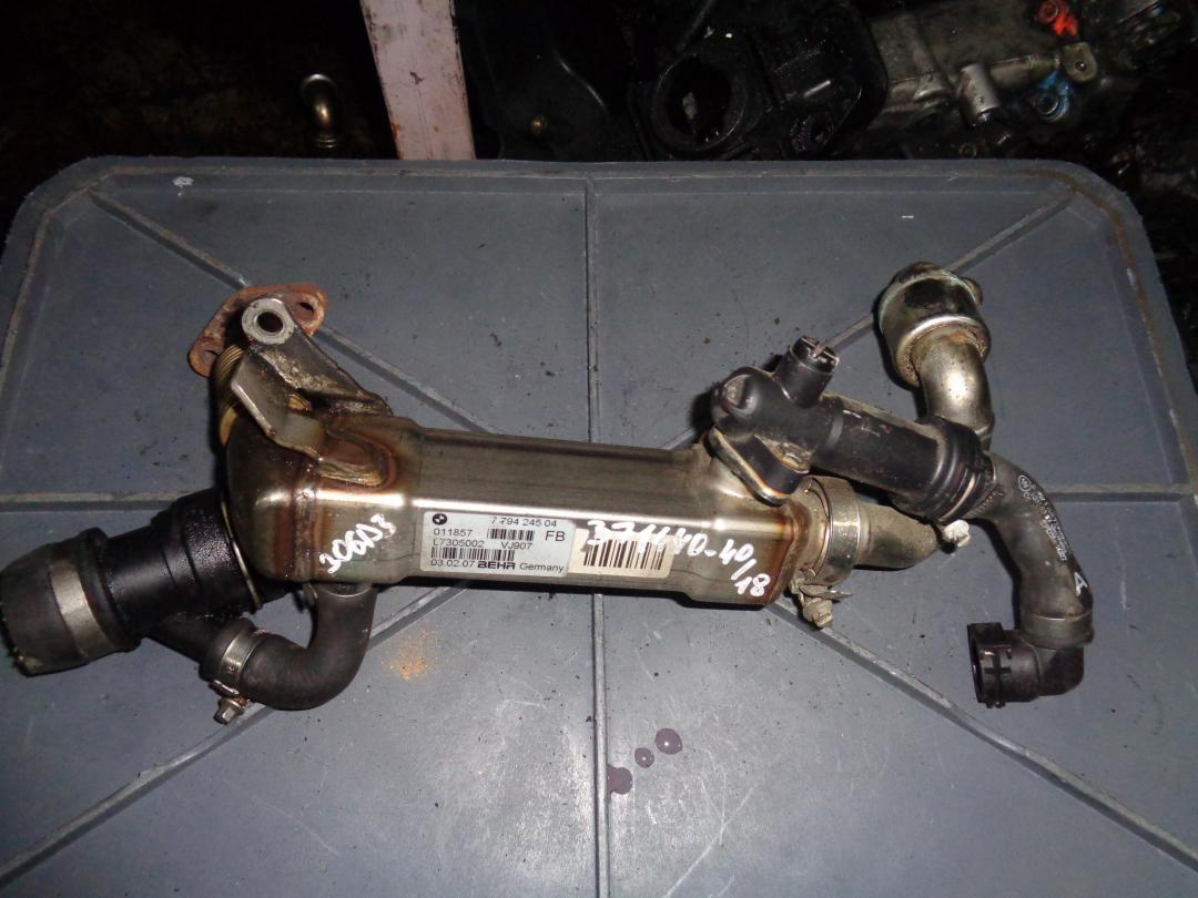 охладитель EGR / Радиатор EGR BMW 5 серия E60/E61 2007, 3.0 л., M57 D30 (306D3), дизель, АКПП, седан, 7794245 - фото №1