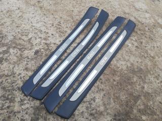 комплект накладок на пороги (внутренние) BMW 7 серия E65/E66/E67 [рестайлинг] 2006